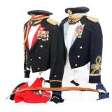 US & STATE GUARD OFFICER DRESS UNIFORMS