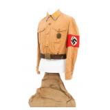 WWII GERMAN ENLISTED SA BROWNSHIRT UNIFORM SET