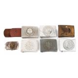 WWII GERMAN MILITARY & ORGANIZATION BELT BUCKLES
