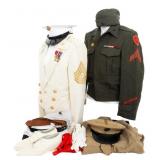 COLD WAR USMC SERVICE & MESS DRESS UNIFORMS