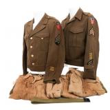 WWII US CBI AUSTRALIAN MADE IKE JACKET & UNIFORMS