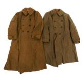 WWI US ARMY WOOL OVERCOATS