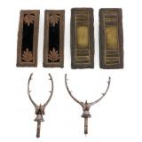 CIVIL WAR US ARMY OFFICER SHOULDER BOARDS & SPURS