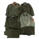 REENACTOR WWII GERMAN SS UNIFORMS & OVERCOAT