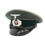 WWII GERMAN HEER INFANTRY NCO VISOR CAP