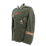 WWII GERMAN HEER INFANTRY NCO M36 FIELD TUNIC
