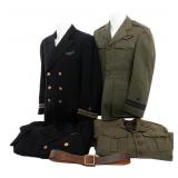 WWII USMC & USN AVIATOR NAMED UNIFORMS