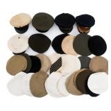 WWII - COLD WAR US ARMED FORCES VISOR CAPS & COVER