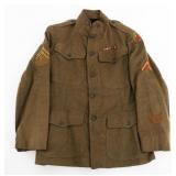 WWI US ARMY 77th INFANTRY & 110th MORTAR UNIFORMS