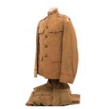 WWI US AEF TANK CORPS OFFICER UNIFORM