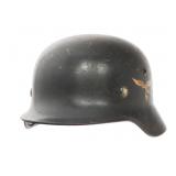 WWII GERMAN LUFTWAFFE SD M35 COMBAT HELMET