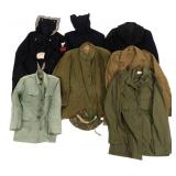 WWII - COLD WAR WORLD MILITARY UNIFORM ITEMS