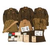WWII USAAF AERIAL GUNNER & AIR CREW NCO TUNICS