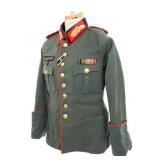 WWII GERMAN HEER GENERALMAJOR SERVICE TUNIC