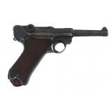 1940 GERMAN 42 CODE MAUSER P08 9mm LUGER PISTOL