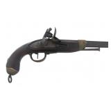 FRENCH MODEL 1822 .70 CAL CAVALRY FLINTLOCK PISTOL
