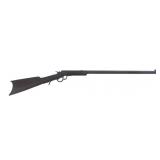 FRANK WESSON TWO-TRIGGER PERCUSSION RIFLE