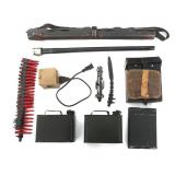 WWII GERMAN MG-34 GUNNER POUCH AND ACCESSORIES