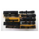 RIFLE SCOPES - WEAVER, NIKON, BARSKA, & MORE