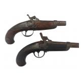 FRENCH MODEL 1842 PISTOLS