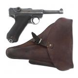 WWII GERMAN MAUSER byf CODE P08 LUGER PISTOL