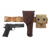 1918 US COLT MODEL 1911 US ARMY .45 CALIBER PISTOL