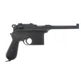ASTRA MODEL 900 BROOMHANDLE 7.63mm CAL PISTOL