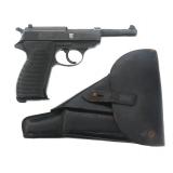 WWII GERMAN WALTHER MODEL P38 9mm PISTOL