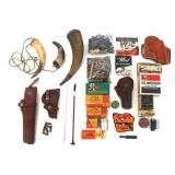 FIREARM AMMUNITION, POWDER HORNS, & ACCESORIES