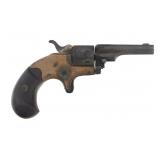 1874 COLT OPEN TOP POCKET MODEL .22 CAL REVOLVER