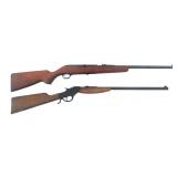 WESTERN FIELD AND SAVAGE .22 LR CALIBER RIFLES