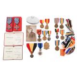 WWI - COLD WAR ATTRIBUTED BELGIAN MEDAL GROUPING