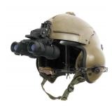 COLD WAR US SPH-4 FLIGHT HELMET WITH NVG MOUNT