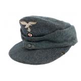 WWII GERMAN LUFTWAFFE M43 EM / NCO FIELD CAP