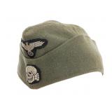 WWII GERMAN SS NCO M40 SIDE CAP