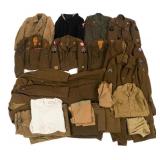 WWII US ARMED FORCES IKE JACKETS, TUNICS & UNIFORM
