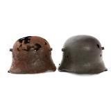 WWI IMPERIAL GERMAN M16 COMBAT HELMET SHELLS