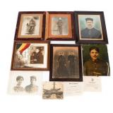 WWI - WWII WORLD MILITARY FRAMED PORTRAITS