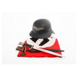 WWII GERMAN M38 LUFTSCHUTZ HELMET & MEMORABILIA