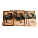 WWII GERMAN CIVILIAN GAS MASKS WITH BOXES