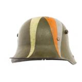 WWI IMPERIAL GERMAN M16 COMBAT HELMET AEF PAINTED