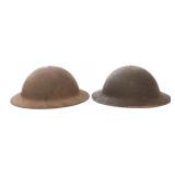 WWI US ARMY 91st DIVISION M1917 HELMETS