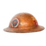 WWI US AEF 77th DIVISION MkI BRODIE HELMET