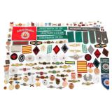 COLD WAR EAST & WEST GERMAN MEDALS & INSIGNIA