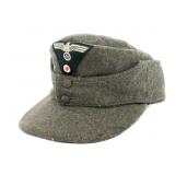 WWII GERMAN HEER OFFICER M43 FIELD CAP