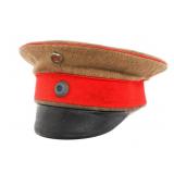 IMPERIAL GERMAN COLONIAL OFFICER SCHIRMMUTZE HAT