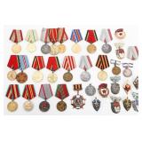 WWII - COLD WAR SOVIET UNION BADGES & MEDALS