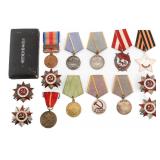 WWII - COLD WAR SOVIET PATRIOTIC WAR & MEDALS