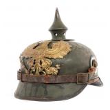 IMPERIAL GERMAN ERSATZ TIN PICKELHAUBE HELMET