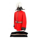 VICTORIAN BRITISH KINGS REGIMENT DRESS UNIFORM SET